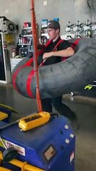 Staff Demonstrates How They Do Social Distancing