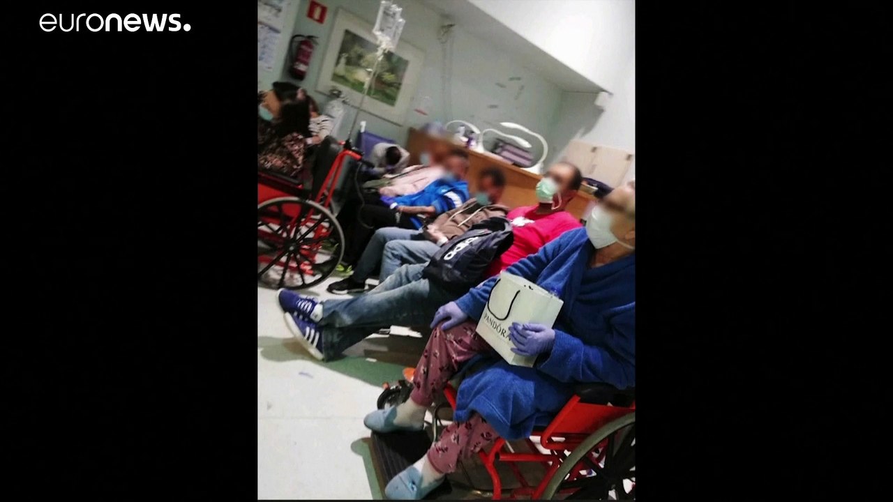 Video: So schlimm sieht es in Madrids Krankenhäusern momentan aus