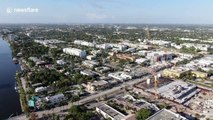 During tourist peak, Florida beach cities are eerily empty amid quarantine