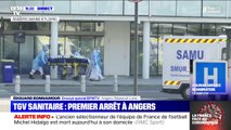 Le TGV médicalisé transportant des malades du coronavirus est arrivé à Angers