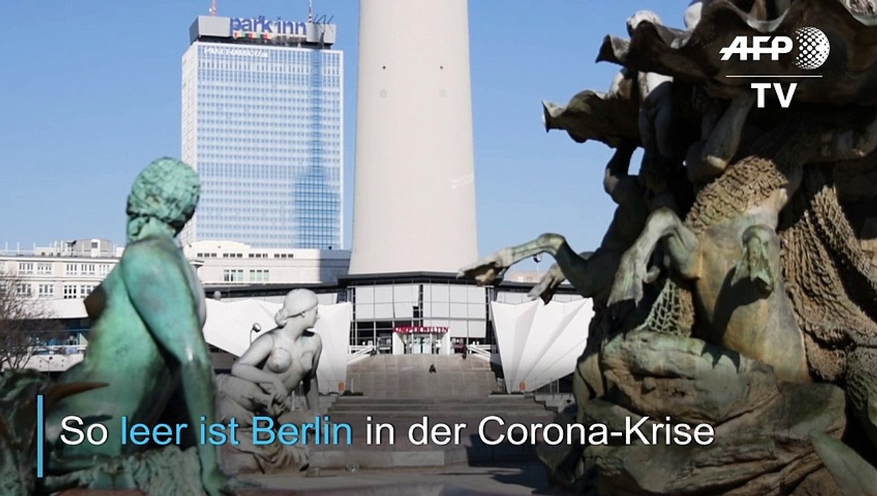 So leer ist Berlin in der Corona-Krise