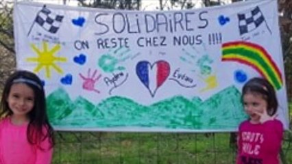 Quand les Varois affichent leurs messages de soutien à ceux qui travaillent