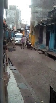 मंदसौर: लॉक डाउन का पालन नहीं करने पर पुलिस ने कि कार्रवाई