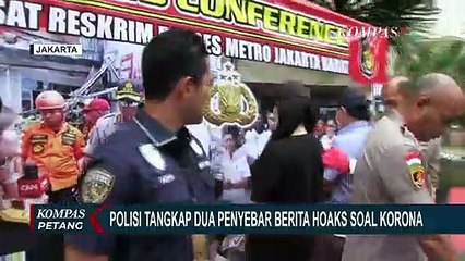 Polisi Tangkap 2 Penyebar Hoax Soal Corona