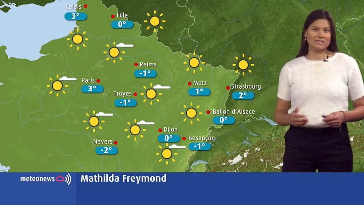 La météo de ce vendredi en Lorraine et Franche-Comté
