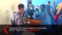 Tenaga Medis di Bengkulu Hadapi Pandemi Corona dengan Jas Hujan