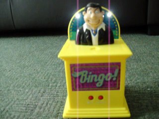 the bingo caller