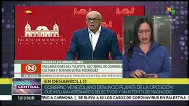 Venezuela denuncia nuevos planes desestabilizadores de la oposición