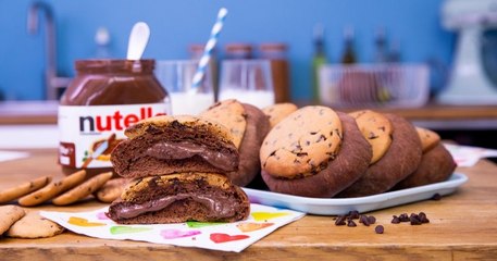 L'alliance entre la brioche et le cookie au Nutella pour le goûter, comment y résister ?