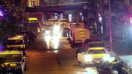 Kağıthane'deki silahlı saldırı anı güvenlik kamerasında
