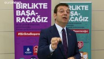 İBB Başkanı İmamoğlu: Millet can derdinde birileri Kanal İstanbul derdinde | Video
