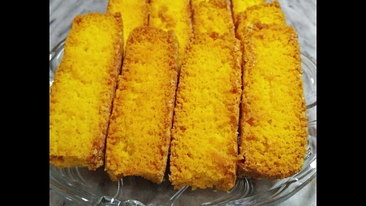 Homemade Dry Cake | Cake Rusk Recipe  | Bakery Style Crispy Dry Cake | Foodie's Way