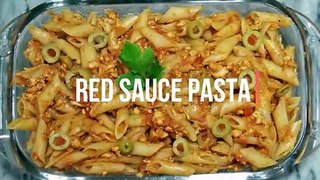 Red Sauce Pasta | Red Sauce Pasta Recipe | Foodie's Way