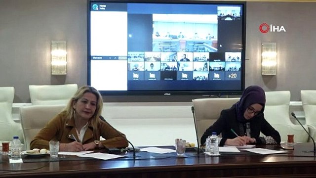 Koronavirüs Bilim Kurulu üyeleri Çin ile video konferans gerçekleştirildi