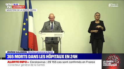 Coronavirus: "4948 personnes sont sorties guéries de l'hôpital", selon le directeur général de la Santé