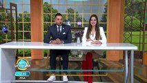 Roger González y Cynthia conectados en videollamada para hacer juntos zumba. | Venga La Alegría