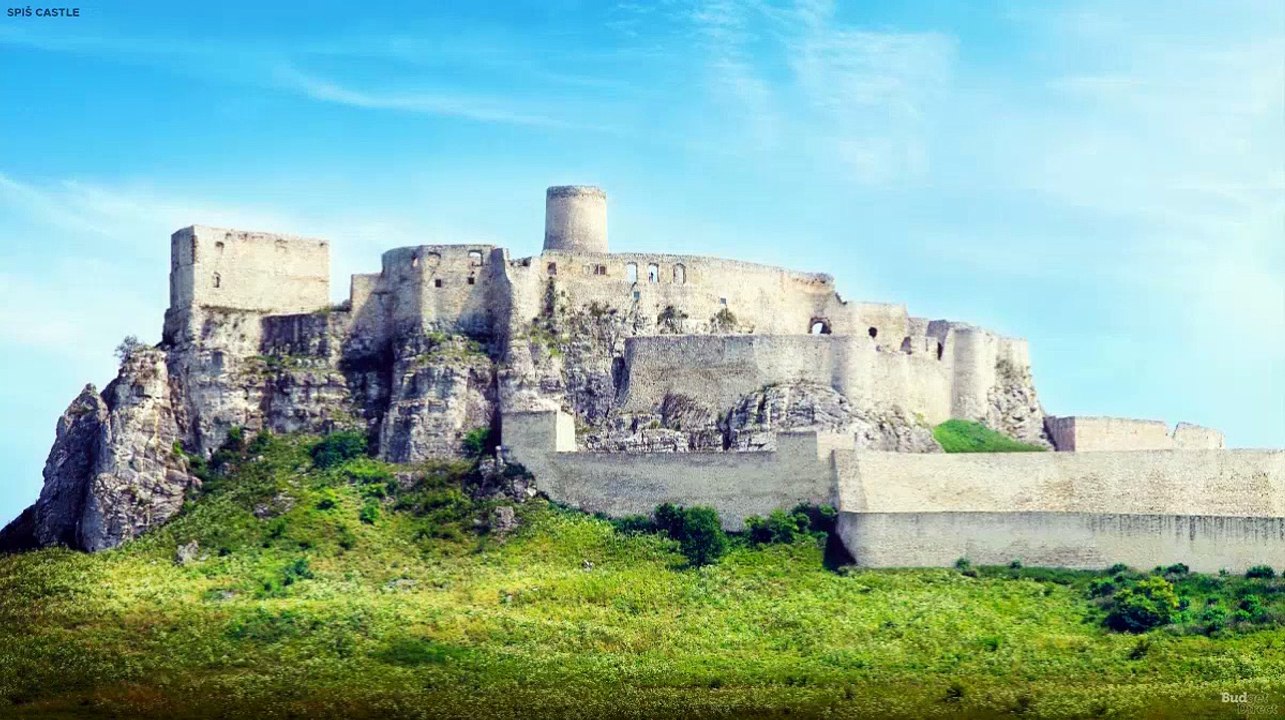 Reconstrucción digital del castillo de Spiš, Es...