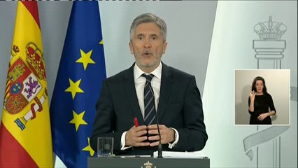 Marlaska sobre el 8M: "Hubo varios actos públicos ese día y llama la atención que sólo se haga hincapié en ese"