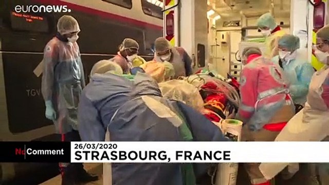 برای اولین بار در اروپا و فرانسه؛ استفاده از قطار پرسرعت برای انتقال مبتلایان به ویروس‌کرونا