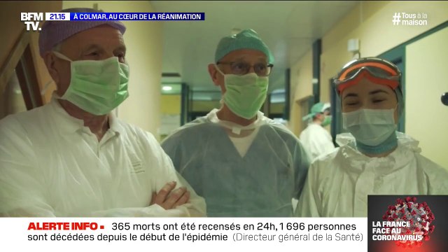 À Colmar, les soignants en réanimation travaillent malgré le risque de contamination