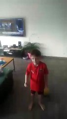 BRAVO A SOAN LICENCIE U7 DU PAFC QUI NOUS ENVOIE LA PREMIERE VIDEO D'UN DEFI!