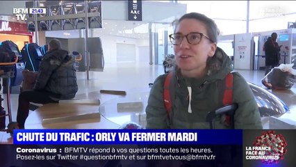 Coronavirus: l'aéroport d'Orly va fermer mardi