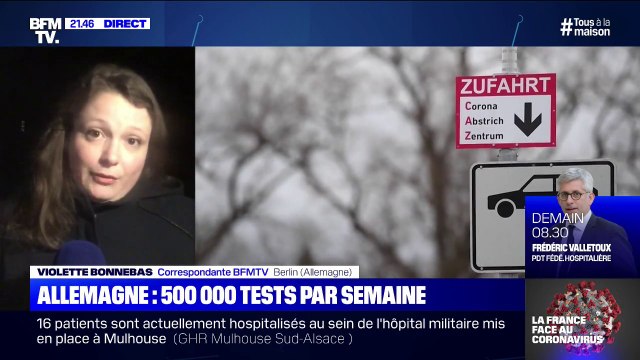 Coronavirus: l'Allemagne réalise 500.000 tests par semaine
