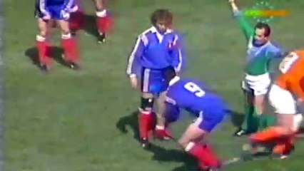1993 : Éric Bonneval traverse le terrain pour un essai de 80 mètres face aux Pays-Bas !