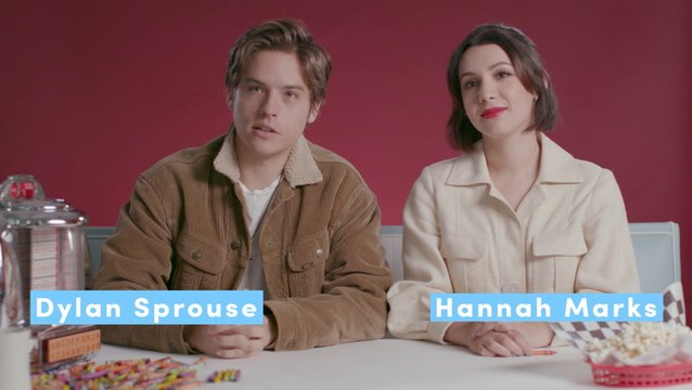Dylan Sprouse & Hannah Marks Talk Best Friends & Exes | Bustle Booth