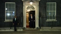 Boris Johnson and Rishi Sunak clap for NHS