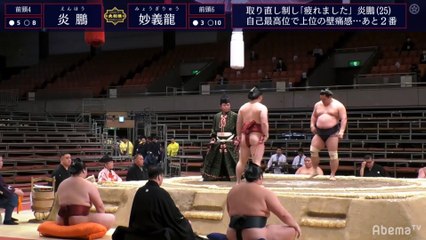 Enho vs Myogiryu - Haru 2020, Makuuchi - Day 14