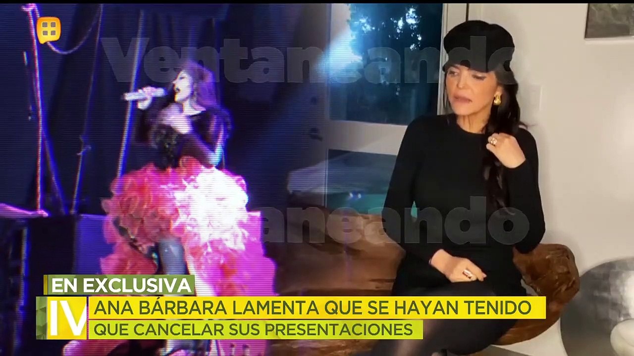¡Ana Bárbara confiesa que la contingencia por coronavirus ha afectado su economía! | Ventaneando