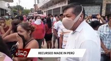 Peruanos demuestran su lado creativo con mascarillas caseras