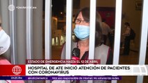 Edición Mediodía: Hospital de Ate inició atención a pacientes infectados