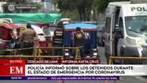 Edición Mediodía: Policía informó sobre los detenidos durante el estado de emergencia