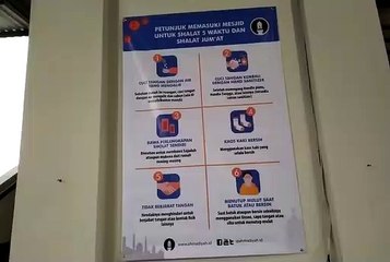 Sholat Jumat di Masjid Al Hidayah Kebayoran Ditiadakan