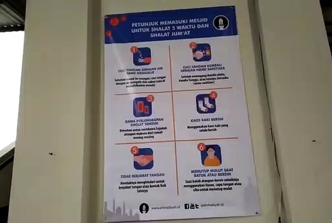 Sholat Jumat di Masjid Al Hidayah Kebayoran Ditiadakan