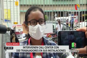 Jesús María: intervienen call center con 330 trabajadores en sus instalaciones