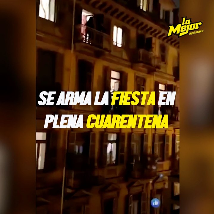 Se arma la fiesta en plena cuarentena en Italia