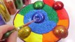 Water Balloons Foam Clay Cake Glue Slime Learn Colors Slime Ice Cream Fun Toys Kids