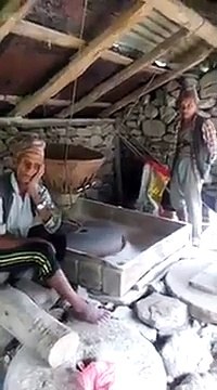 देसी आटा चकी How to make Chakki- Atta Chakki -PStone Mill - MY Village Food Secrets