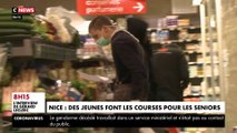 Nice : des jeunes font les courses pour les seniors