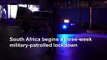 Coronavirus: Lockdown in South Africa