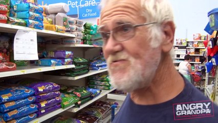 ANGRY GRANDPA LOVES ANIMALS!