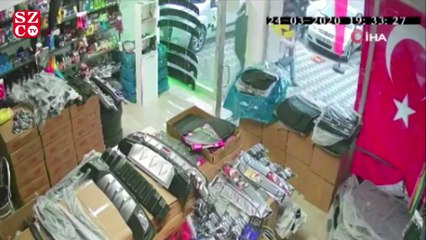 Ankara’da film gibi dükkan baskını