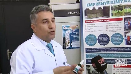 Bor madeninden dezenfektan üretildi