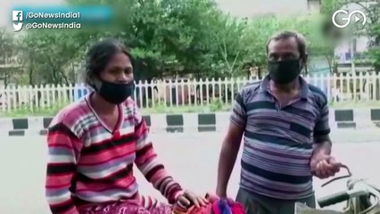 कोरोना लॉकडाउन: बीमार पत्नी को साइकिल पर बिठाकर अस्पताल जाते देवदत्त को सुनिए