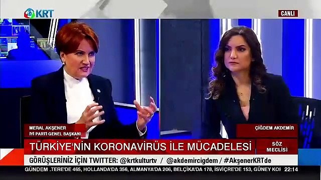 Akşener: Coronadan vefat eden sağlık çalışanları şehit ilan edilsin