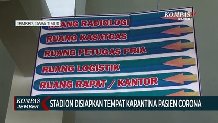 Stadion Disiapkan Tempat Karantina Pasien Corona