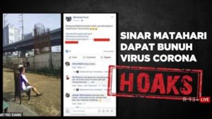 Cek Fakta: Berjemur di Bawah Sinar Matahari Bisa Membunuh Virus Corona?